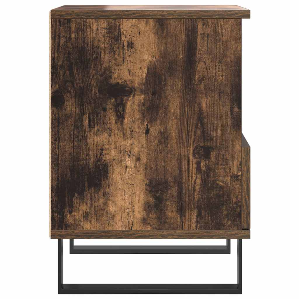 Nachttisch Räuchereiche 40x35x50 cm Holzwerkstoff